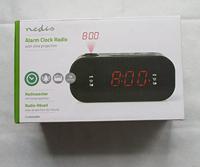 Nedis Digitale wekkerradio | LED-display | tijdprojectie | AM/FM | Snooze functie | Sleep Timer | Aantal alarmen: 2 | Zwart