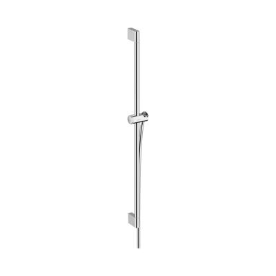 Hansgrohe Glijstang Unica Pulsify S 95 cm Met Push-schuifstuk en Doucheslang Chroom Hansgrohe Glijstang Unica Pulsify S 95 cm Met Push-schuifstuk en Doucheslang Chroom