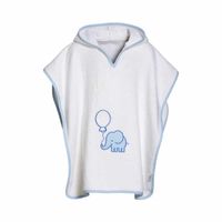 Playshoes badponcho olifant blauw Maat