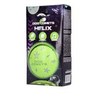 Dog Comets Ball Helix Hondenspeelgoed, zelfbewegende hondenbal, oplaadbaar hondenspeelgoed, hondenspeelgoed met dierengeluiden, groen