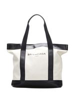 Balenciaga Pre-Owned sac cabas Navy en toile - Noir