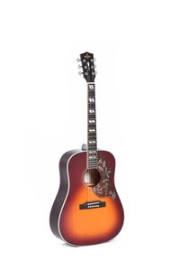 Sigma Guitars SDM-SG5 Autumn Burst Gloss elektrisch-akoestische westerngitaar met softcase