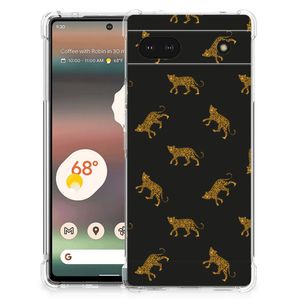 Case Anti-shock voor Google Pixel 6A Leopards