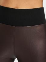 Urban Classics / Legging Ladies Faux Leather High Waist in rood