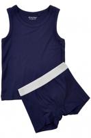 Minymo ondergoedset jongens viscose blauw 2 delig maat 122
