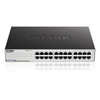 D-Link GO-SW-24G Unmanaged L2 Gigabit Ethernet (10/100/1000) 1U Black