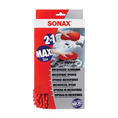 Sonax 04281000 spons Rechthoekig Microvezel Rood 1 stuk(s)