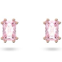 Swarovski 5639136 Oorknoppen Stilla Cushion rosekleurig-roze 7 x 5 mm - thumbnail