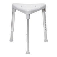 Etac Edge Corner Douche Kruk, Ongevulde, Douchekoel biedt een handige plek om te zitten voor ouderen, gehandicapten en gehandicapten gebruikers