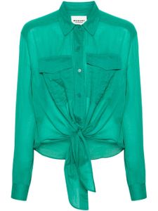 MARANT ÉTOILE chemise Nath - Vert