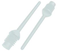 Bull's PowerPro softtips (2BA) 23,1 / 6 mm wit 100 stuks