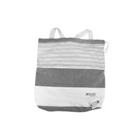 The One Towelling Hamam Tas 2-in-1 90 X 170 Cm Grijs/donker Grijs