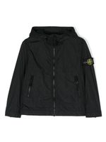 Stone Island Junior doudoune à motif Compass - Noir - thumbnail