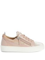 Giuseppe Zanotti baskets Gail en velours - Rose - thumbnail