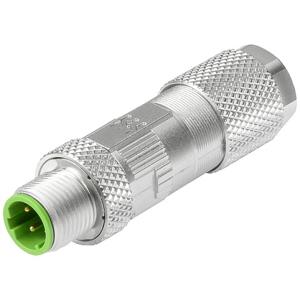 Weidmüller 2544780000 Sensor/actuator connector, niet geassembleerd M12 Aantal polen (sensoren): 4 Stekker, recht 1 stuk(s)