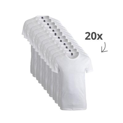 Alan Red 20-pack t-shirts derby ronde hals wit Alan Red 20-pack t-shirts derby ronde hals wit
