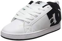 DC Shoes Court Graffik Sneaker heren, Wit Zwart Zwart, 42 EU