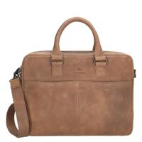 Micmacbags Malmo Laptoptas bruin III