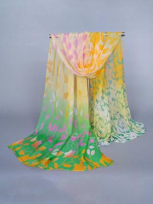Kleurrijk Bloemen Sjaal