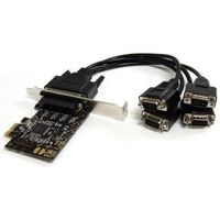 StarTech.com 4-poort RS232 PCI Express Seriële Kaart met Breakout-kabel