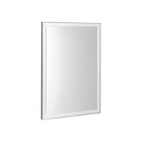 Badkamerspiegel Sapho Luminar 60.3x80.3 cm LED-Verlichting Frame Chroom