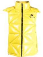 Philipp Plein gilet à design matelassé - Jaune - thumbnail