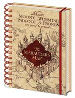 Harry Potter Notebook A5 Marauders Map - thumbnail