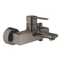 GROHE Lineare New badkraan m. omstel m. koppelingen HOH=15cm brushed hard graphite 33849AL1