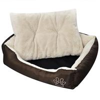 vidaXL Hondenbed met Kussen XL Hondenmand Hond Honden Hondenkussen Bed Mand