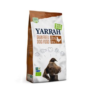 Yarrah Grain Free Recipe Dog Food 2 kg Volwassen Kip, Vis