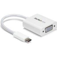 StarTech.com USB-C naar VGA adapter - wit