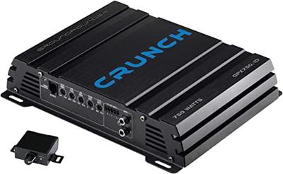 Crunch GPX750.1D Digitale Auto Versterker 1 Kanaal 750 W Volume/Bass/Treble Geschikt voor (Automotive Brand): Univer