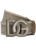 Dolce & Gabbana ceinture à logo DG - Tons neutres