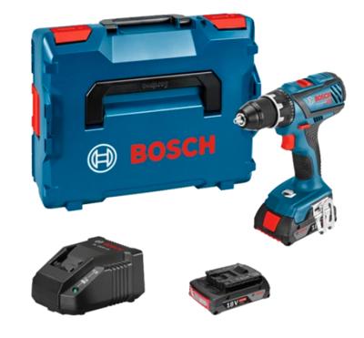 Bosch Professional GSR 18V-28 Accu-schroefboormachine 18 V 2 snelheden Incl. 2 accus, Incl. koffer