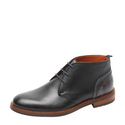 Van Lier Boston leren veterschoenen zwart Van Lier Boston leren veterschoenen zwart