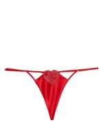 Fleur Du Mal string Queen of Hearts - Rouge - thumbnail