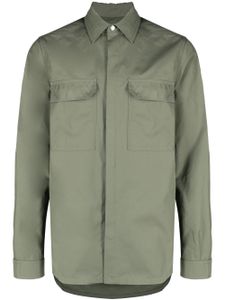 Rick Owens surchemise en coton - Vert