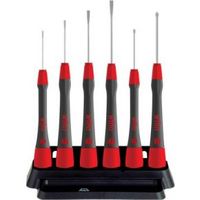 Wiha Fine Screwdriver Set Picofinish® Slotted. Phillips. 6 Pcs. With Holder (42990) - thumbnail