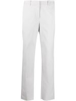 Emporio Armani pantalon droit à taille haute - Gris