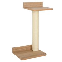 PawHut kattenklimwand kattenboom voor aan de muur, krabpaal, klimboom, sisalpalen | Aosom Netherlands PawHut kattenklimwand kattenboom voor aan de muur, krabpaal, klimboom, sisalpalen | Aosom Netherlands