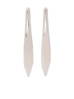 Alexander McQueen boucles d'oreilles à tête de mort - Argent - thumbnail