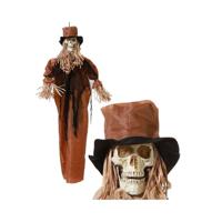 BigBuy Home Halloween-decoratie vogelverschrikker 135 cm