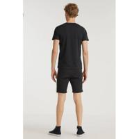 JACK & JONES ORIGINALS T-shirt + short Henry zwart