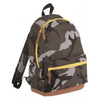 Kinder rugzak/rugtas - camouflage print - 30 x 13 x 42 cm - boekentas - schooltas -16 liter