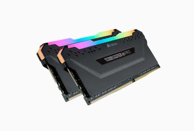 Corsair Vengeance RGB PRO Werkgeheugenset voor PC DDR4 32 GB 2 x 16 GB 3200 MHz 288-pins DIMM CL16-20-20-38 CMW32GX4M2E3200C16