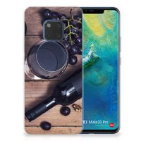 Huawei Mate 20 Pro Siliconen Case Wijn