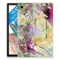 Tablethoes Samsung Galaxy Tab A8 2021/2022 Letter Painting