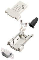 Encitech DTSL09-LJSRG-T-DMP-W-K 6355-8040-21 D-SUB Stiftleisten-Set 180° Polzahl: 9 Lötkelch 1 pc(s)