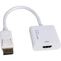 ROLINE 4K DisplayPort/HDMI Adapter, v1.2, DP Male - HDMI Female, Actief