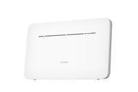 Huawei 4G+ 4G Wi-Fi Lte Cat. 7 Hotspot mobiele router, downloadsnelheid tot 300 Mbps, AC1300 dual-band wifi, 4 gigabit Ethernet-poorten, wit, automatische selectie en beamforming